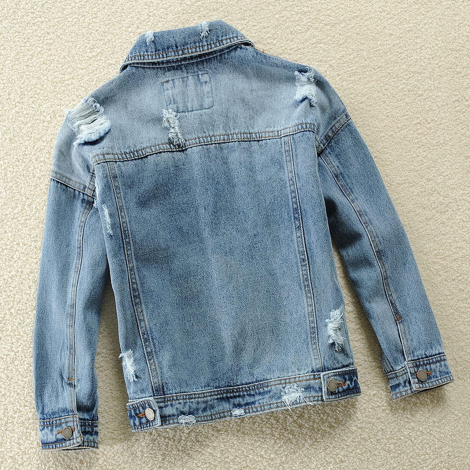 Джинсова куртка L SERVER для хлопчиків, дитяче, фото №7 Джинсова куртка L SERVER для хлопчиків, дитяче, фото №7