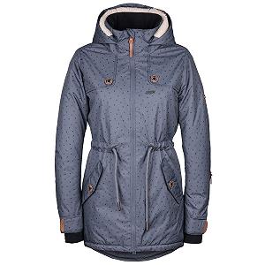 Жіноча зимова куртка CNSRD Charlotte, Midnight Blue Aop 50770 - Фото 1