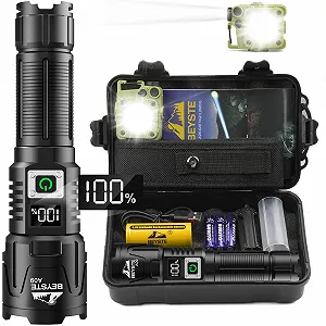 Перезаряджуваний LED ліхтар 500 000 люмен - Фото 1