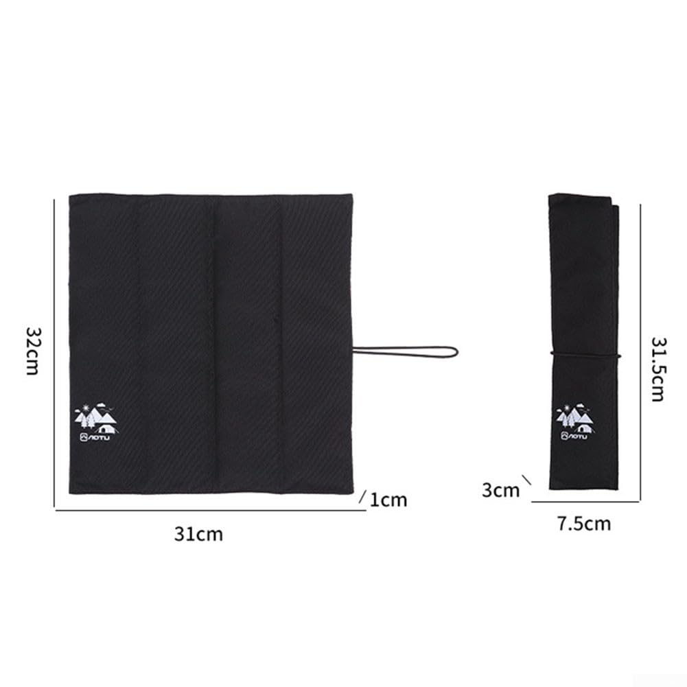 Сиденье AIDNTBEO Outdoor Folding Sit Mat 32 x 31 x 1 см Черный, фото №2