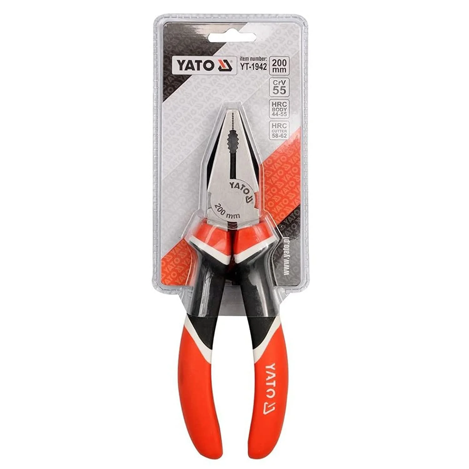 Плоскогубці Yato YT-1942, 20.32 см, фото №1