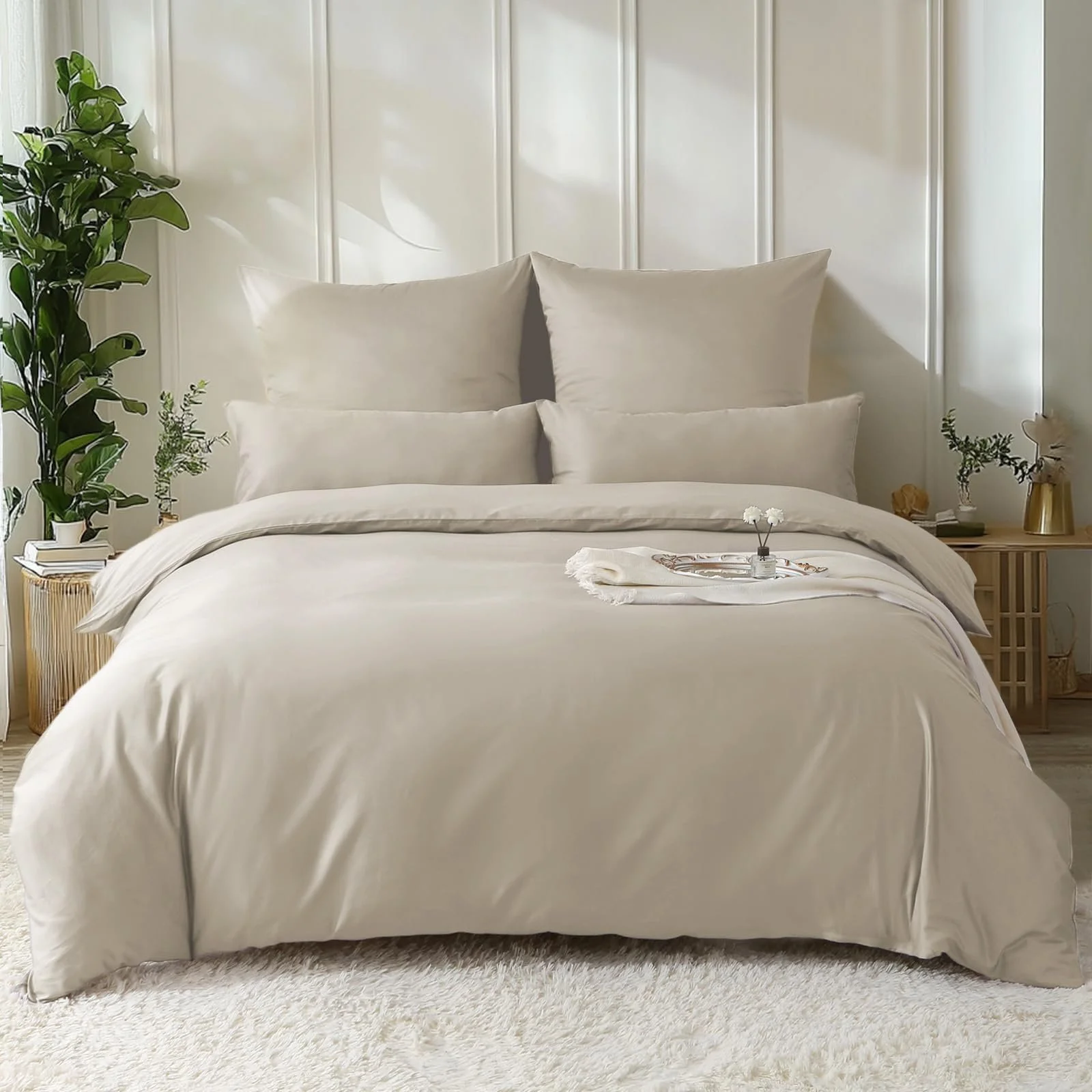 Постельное белье SOULFUL Satin 200 x 200 см Хлопок, фото №1