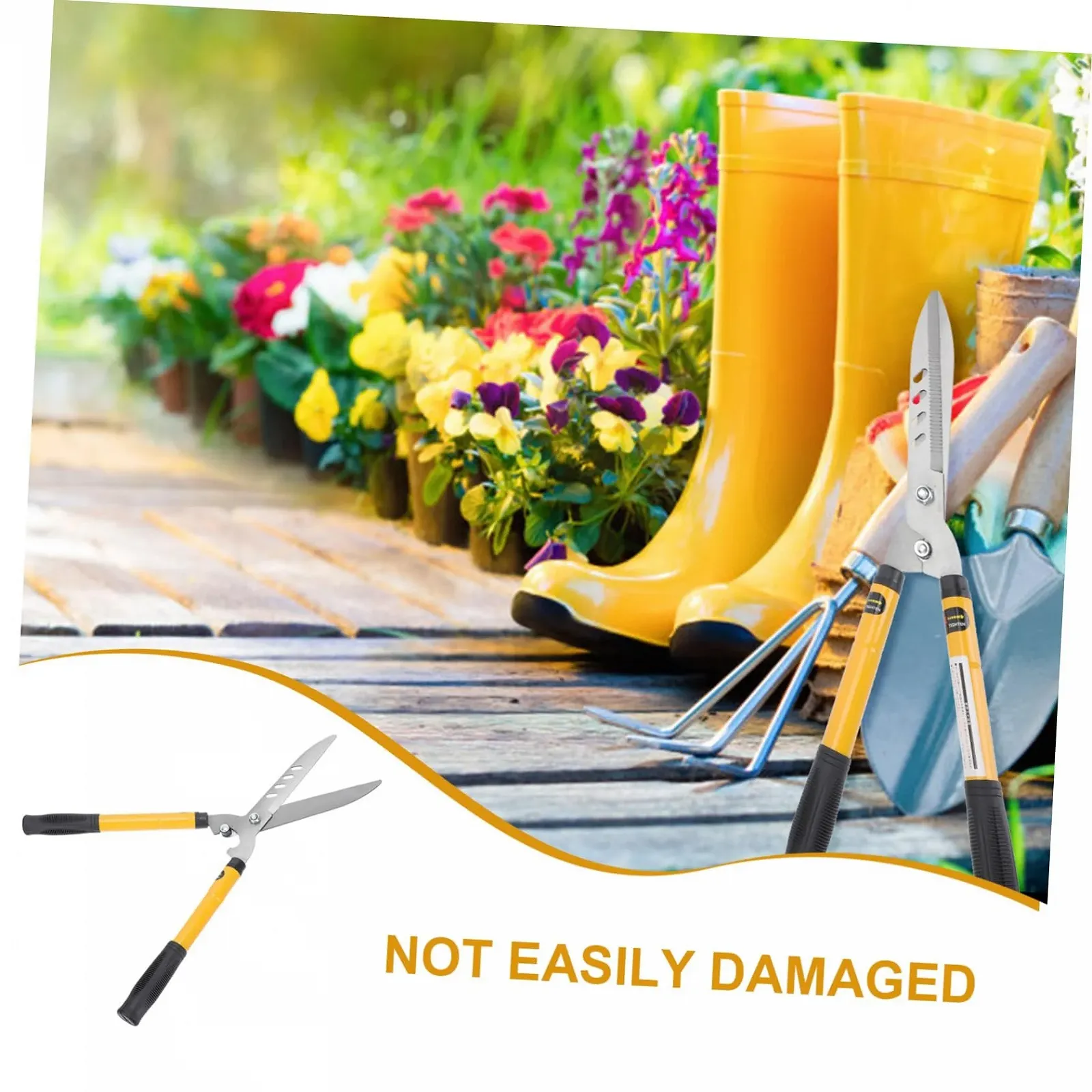 Секатор садовий Happyyami Пластик 1 шт, фото №4