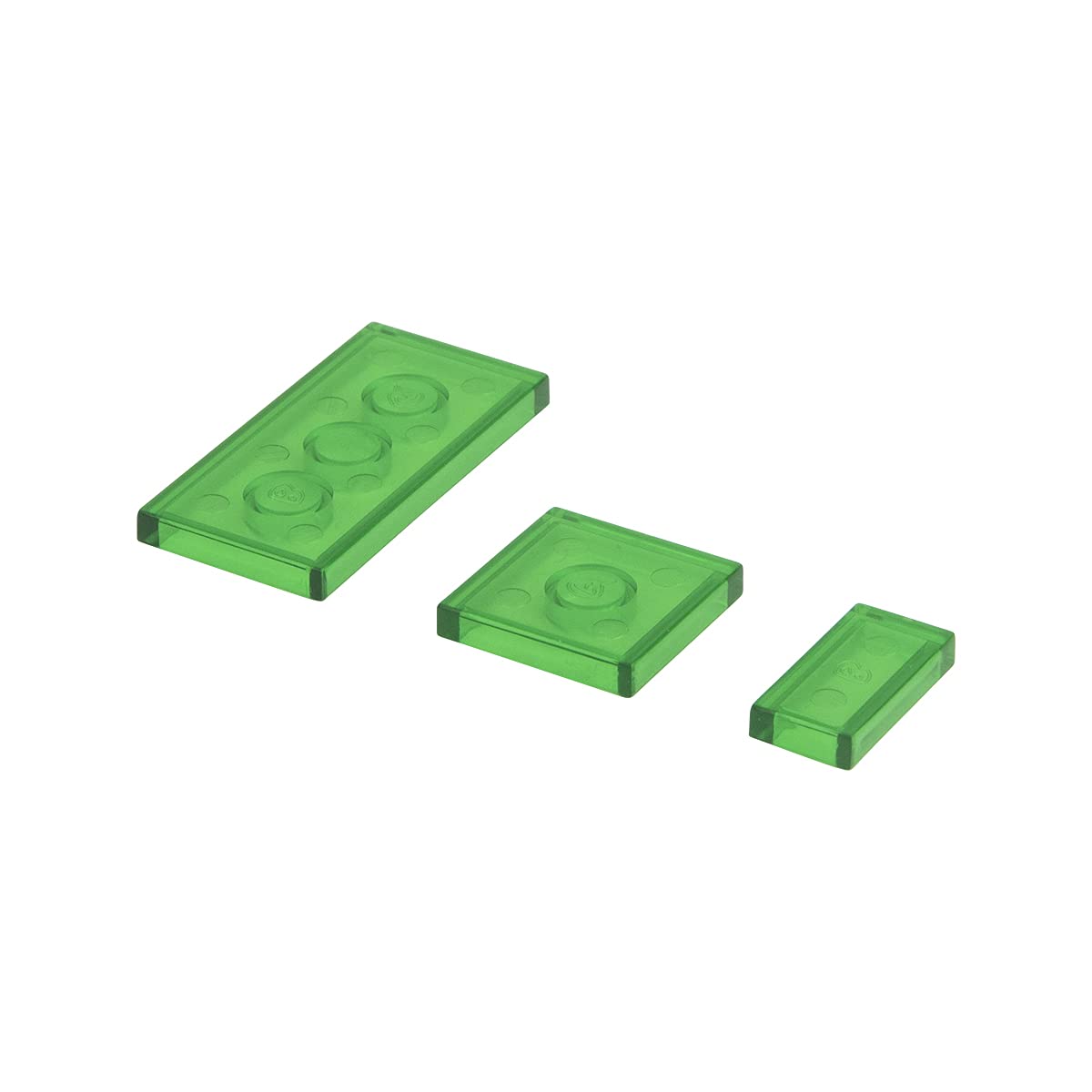 Цеглинки Q-BRICKS Tiles 3 Signal Green прозорий 1000 штук, фото №1 Цеглинки Q-BRICKS Tiles 3 Signal Green прозорий 1000 штук, фото №1