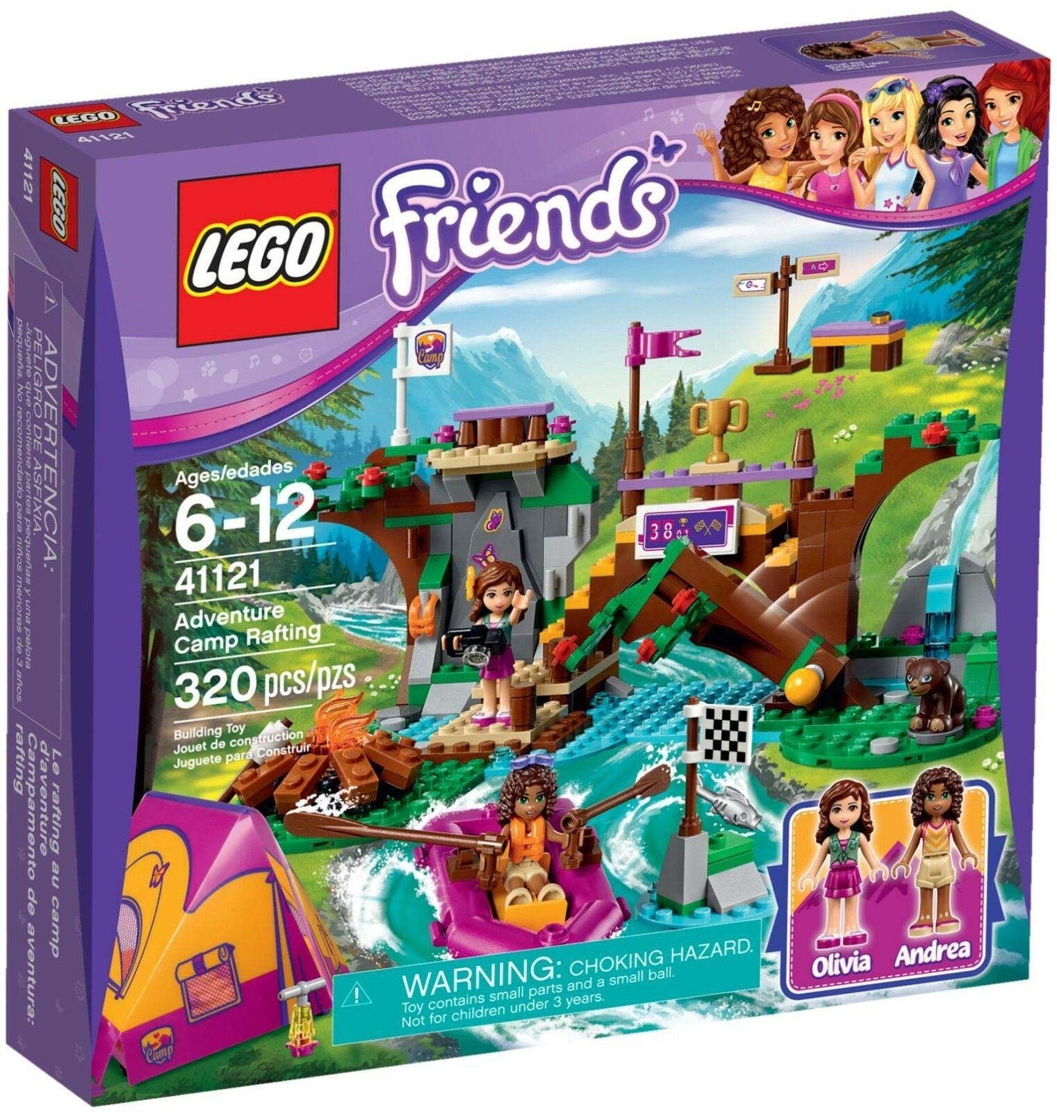 LEGO Friends 41121 Рафтинг в таборі Mixed, фото №1