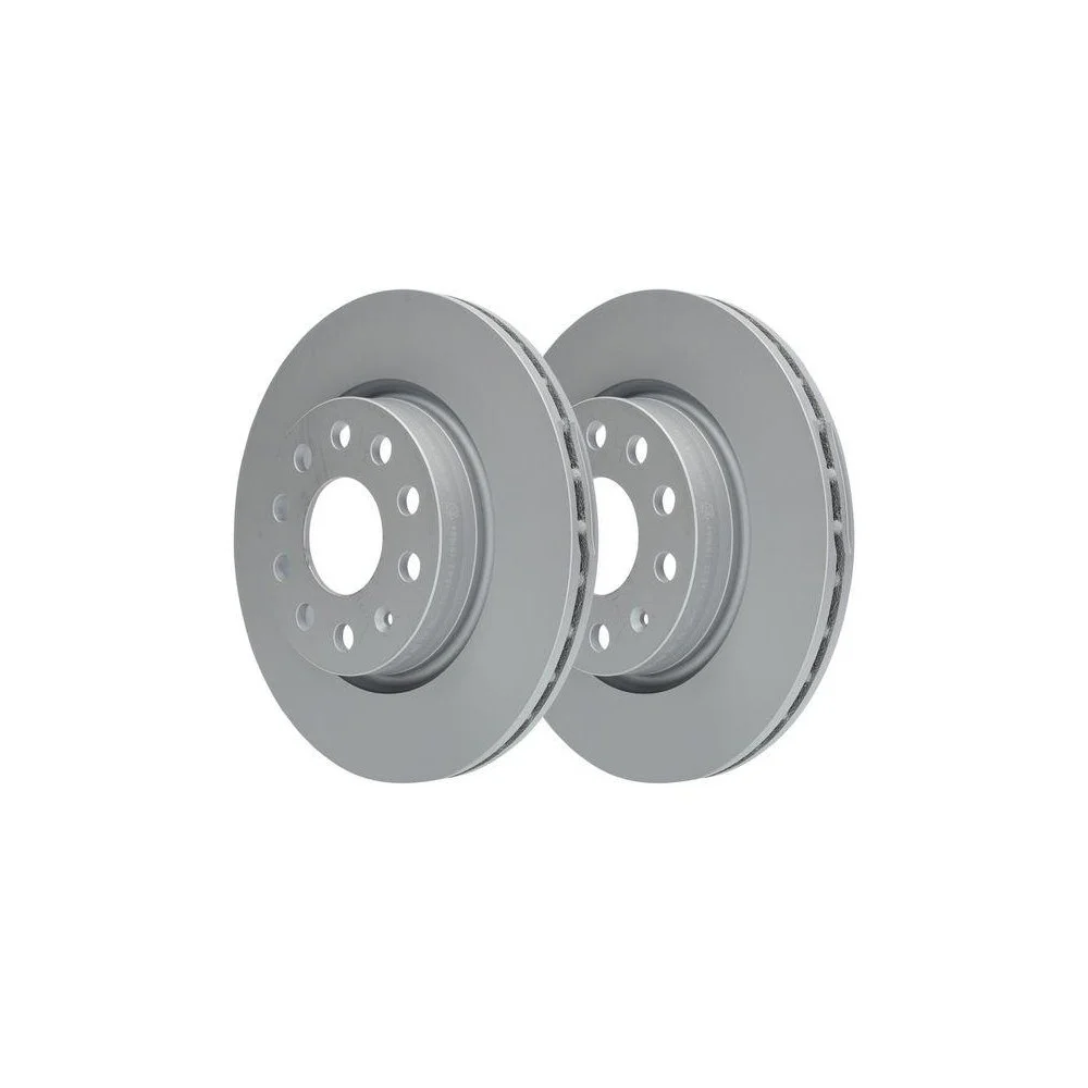 Тормозной диск ATE 24.0122-0210.1 для SEAT SKODA VAG, передний мост, фото №1