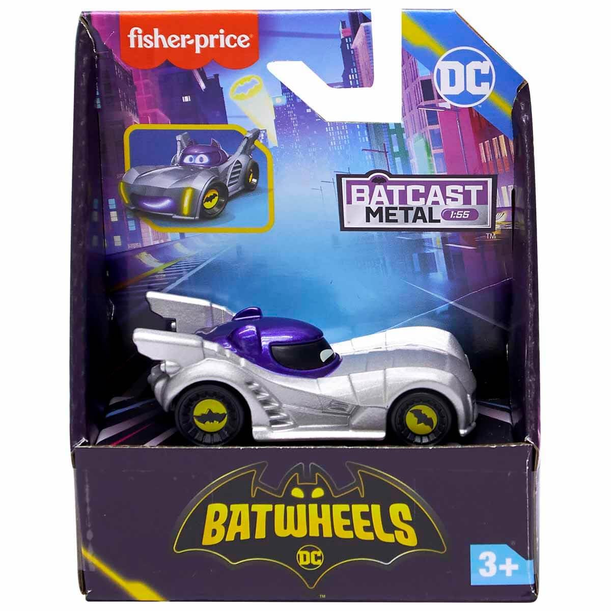 Машина Fisher-Price DC Batwheels Armored Bam Batmobile 1:55, фото №5