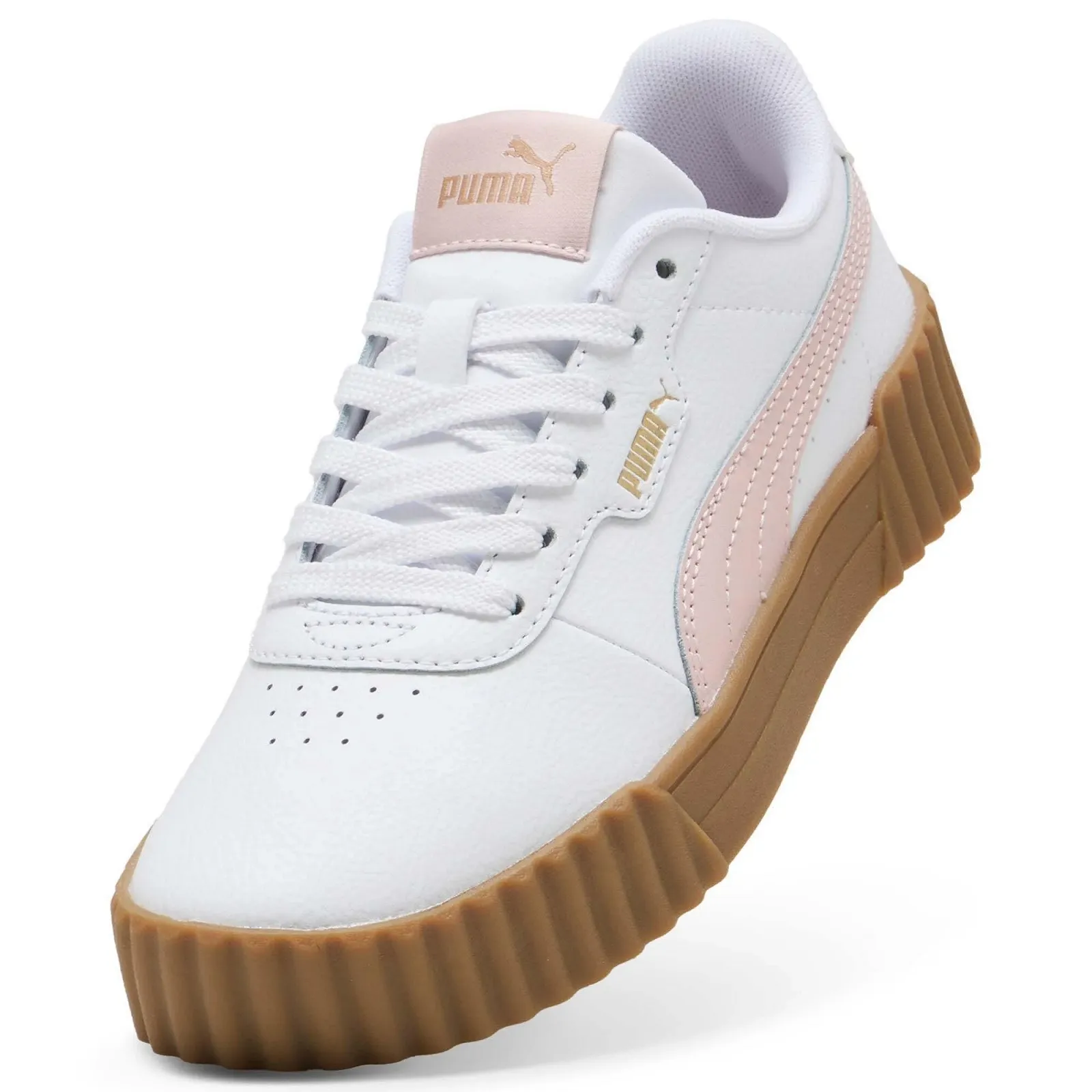 Кроссовки PUMA Carina 3.0 Jr. Кожаные Белый, фото №5 Кроссовки PUMA Carina 3.0 Jr. Кожаные Белый, фото №5