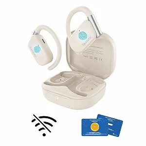 Навушники-перекладачі OWS Ai M9 Бежевий - Фото 1