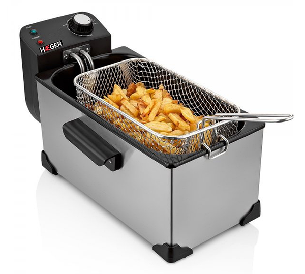 Фритюрница електрична Haeger HG-5299 3.5 л 2000W , фото №1
