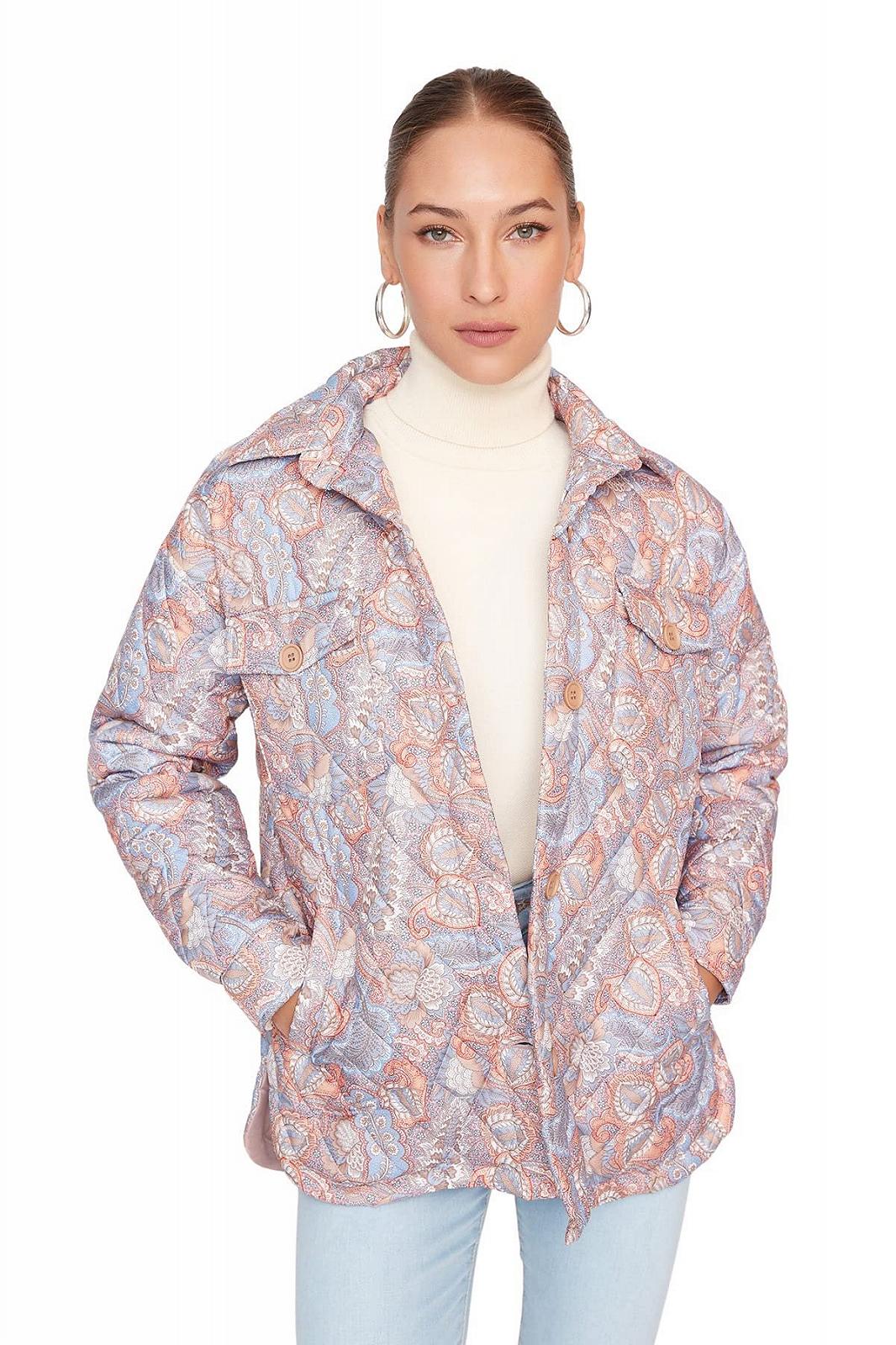 Куртка TRENDYOL Пуховик Текстурированная, фото №1