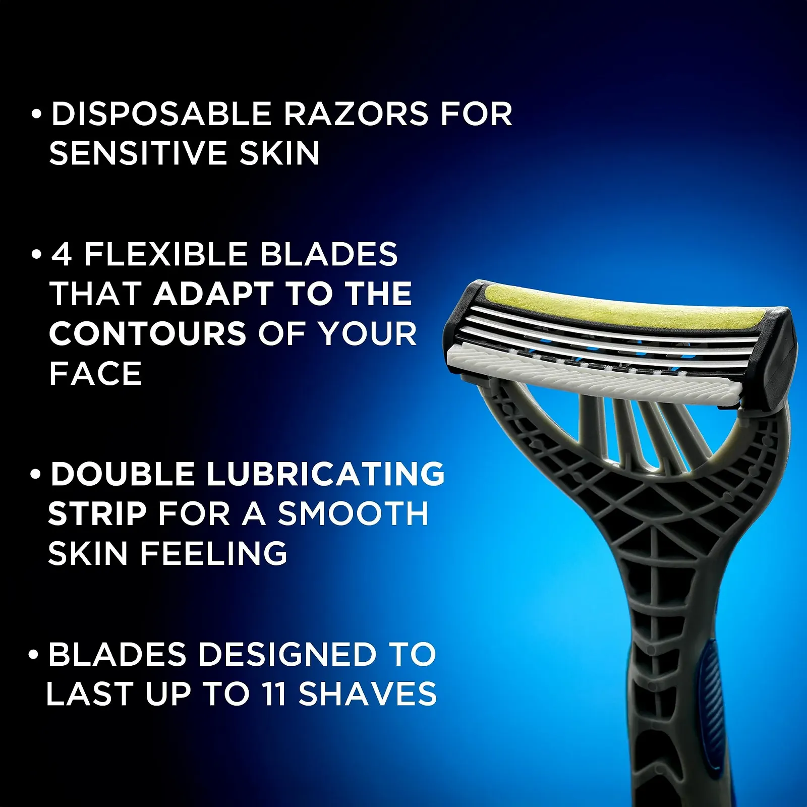 Одноразовые бритвы Wilkinson Sword Xtreme 3 Ultimate для мужчин 4 шт, фото №2
