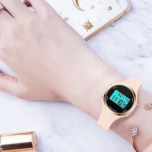 Цифровий годинник XCZAP Спортивний Водонепроникний LED дисплей synthetic.ua - Фото 1