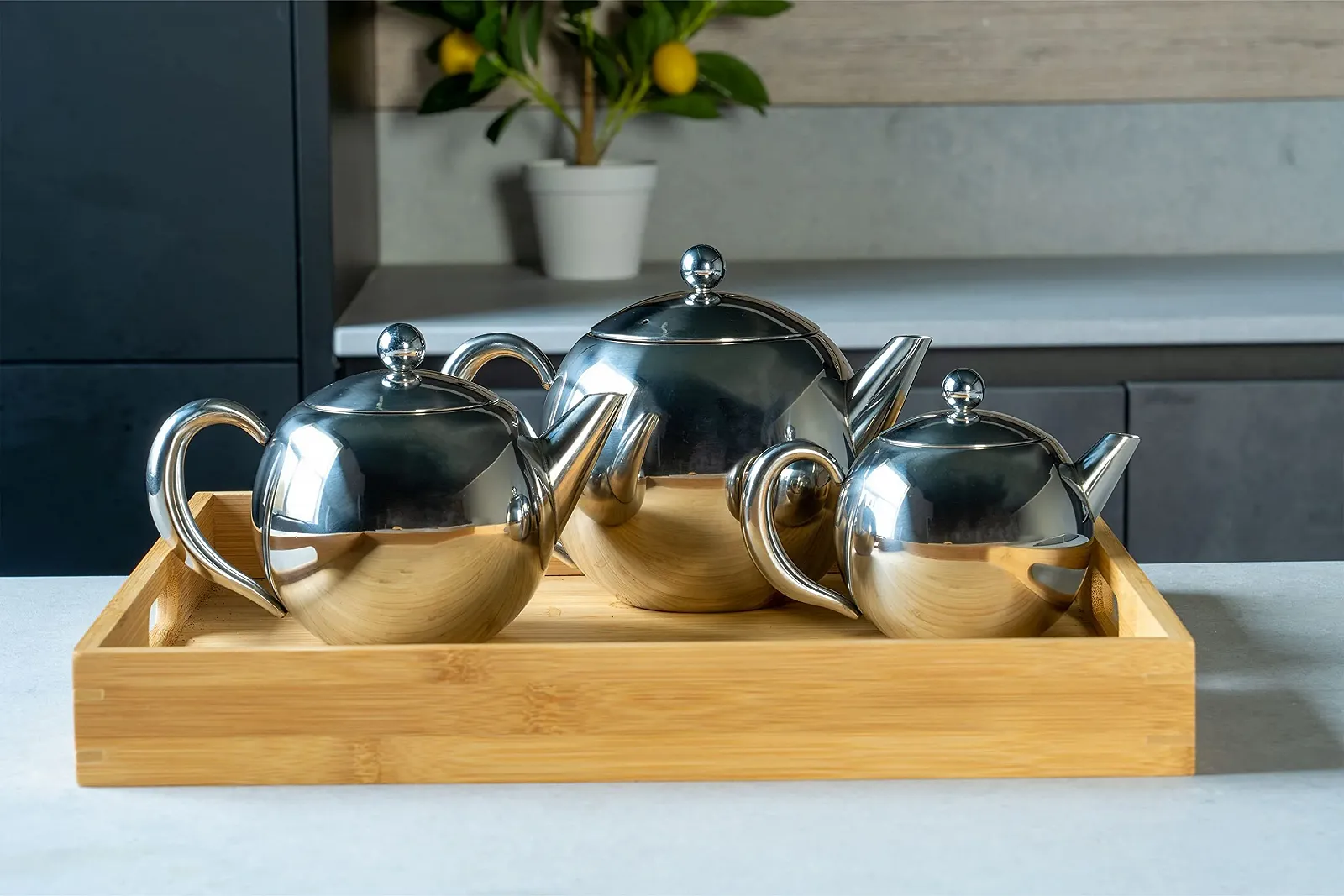 Чайник-заварник Grungwerg Rondo 0.5 л Нержавіюча сталь, фото №4 Чайник-заварник Grungwerg Rondo 0.5 л Нержавіюча сталь, фото №4