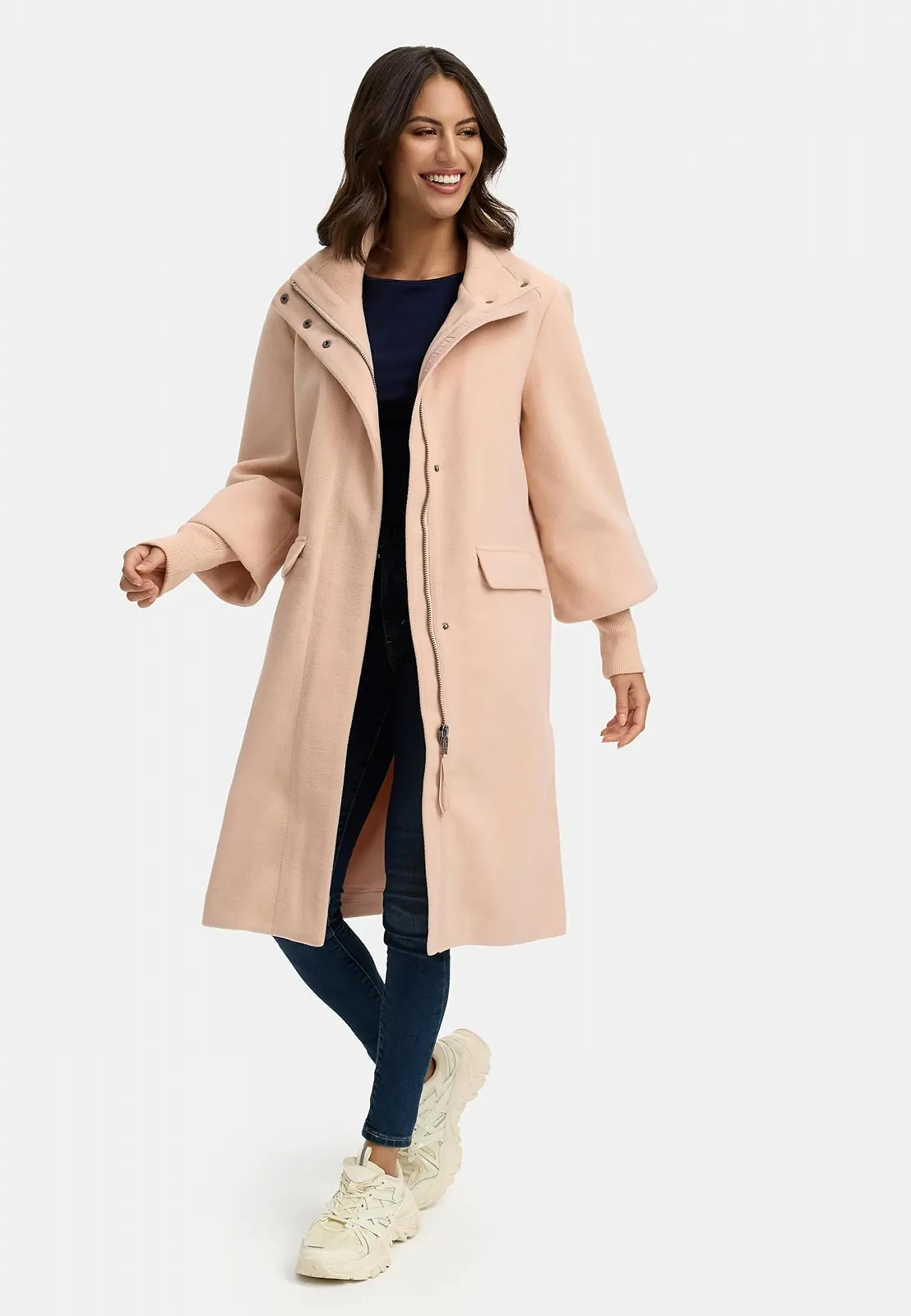 Траншеве пальто Navahoo Polar Blossom, фото №5