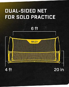 Футбольные ворота SKLZ Quickster / 183 х 122 см / Черно-желтый цена на synthetic.ua - Фото 1 Футбольные ворота SKLZ Quickster / 183 х 122 см / Черно-желтый synthetic.ua - Фото 1