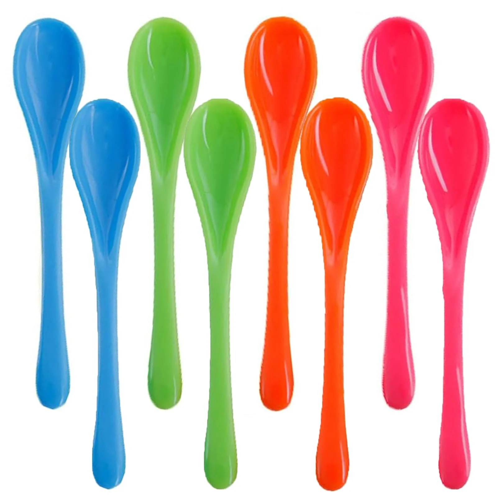 Набір пластикових ложок, 8 шт, фото №1