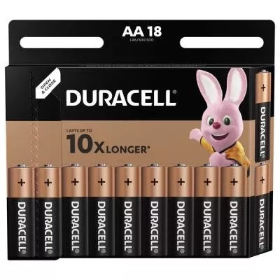 Батарейка Duracell AA MN1500 LR06 18 5000394107519 5006192, фото №1
