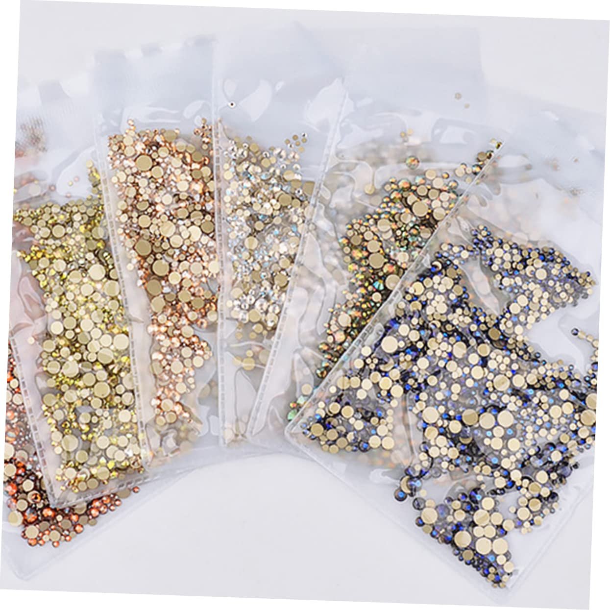 Стразы для ногтей Healvian, 2880 шт., фото №3