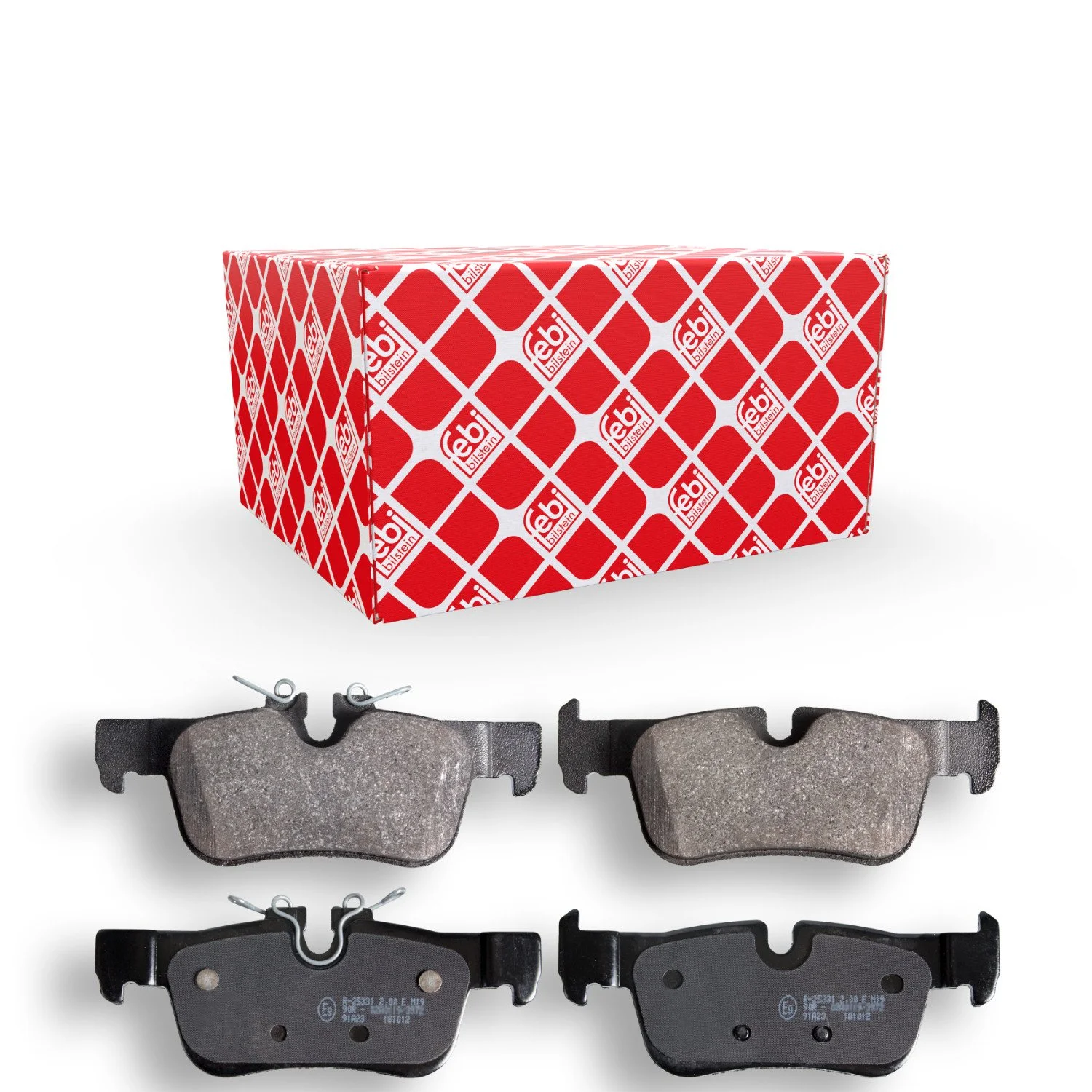 Комплект тормозных колодок, дисковый тормоз FEBI BILSTEIN 16910 для BMW MINI BMW (BRILLIANCE), фото №1 Комплект тормозных колодок, дисковый тормоз FEBI BILSTEIN 16910 для BMW MINI BMW (BRILLIANCE), фото №1