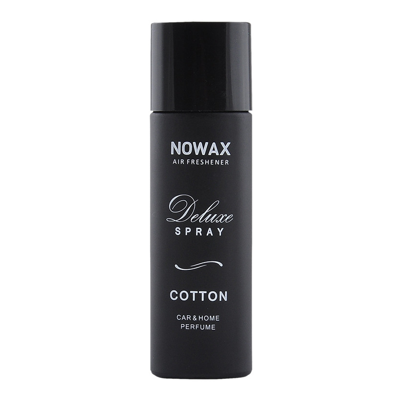 Ароматизатор в машину пахучка для авто и дома аэрозоль 50 мл Nowax Deluxe Spray Cotton NX07751, фото №1