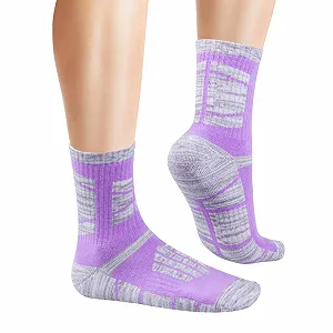 Женские дышащие спортивные носки Yuedge для хайкинга, трекинга, кемпинга, для активного отдыха 3 пары synthetic.ua - Фото 1