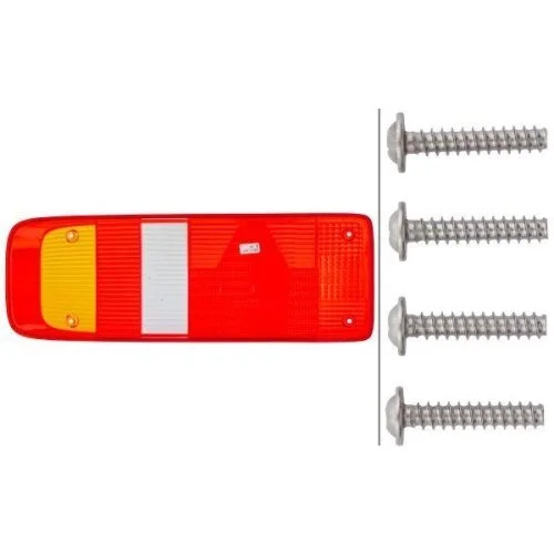 Скло заднього ліхтаря HELLA 9EL 340 829-021 для DAF MERCEDES-BENZ SCANIA, фото №2