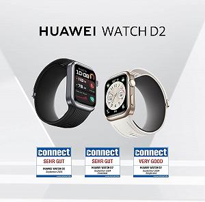 Смарт-годинник HUAWEI Watch D2, 1.82 Дюйми AMOLED Дисплей, Чорний synthetic.ua - Фото 1