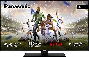 Телевізор 43" Panasonic TX-43MX600E / 4K / 60 Гц / LCD / Smart TV / Wi-Fi / Bluetooth / T2 - Фото 1