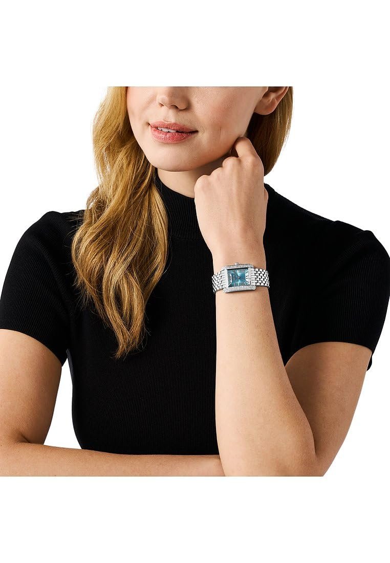 Женские аналоговые кварцевые часы Michael Kors 32027706, серебряный, фото №4