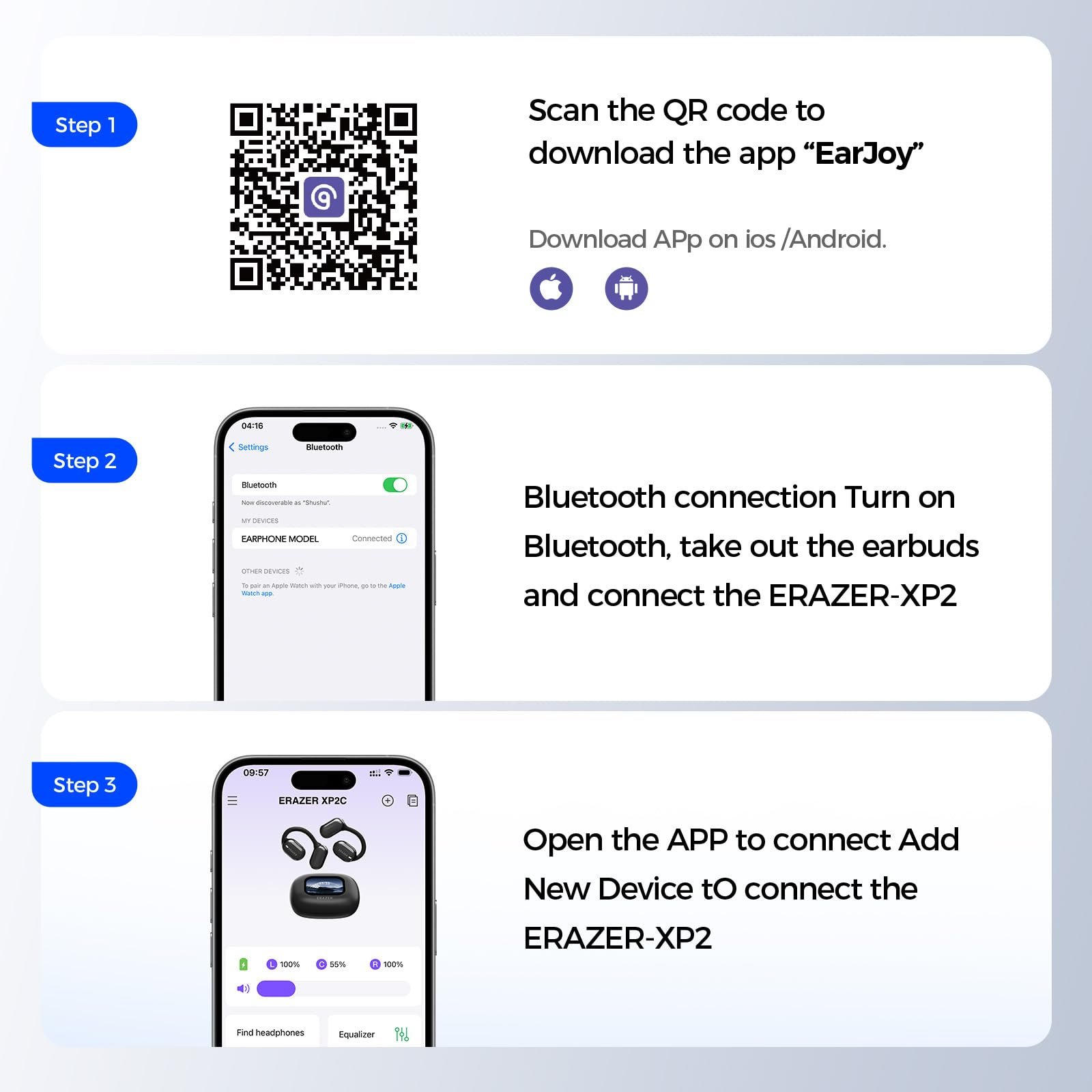 Наушники-переводчики Ki, 3-в-1 для перевода в реальном времени, 135 языков, фото №7