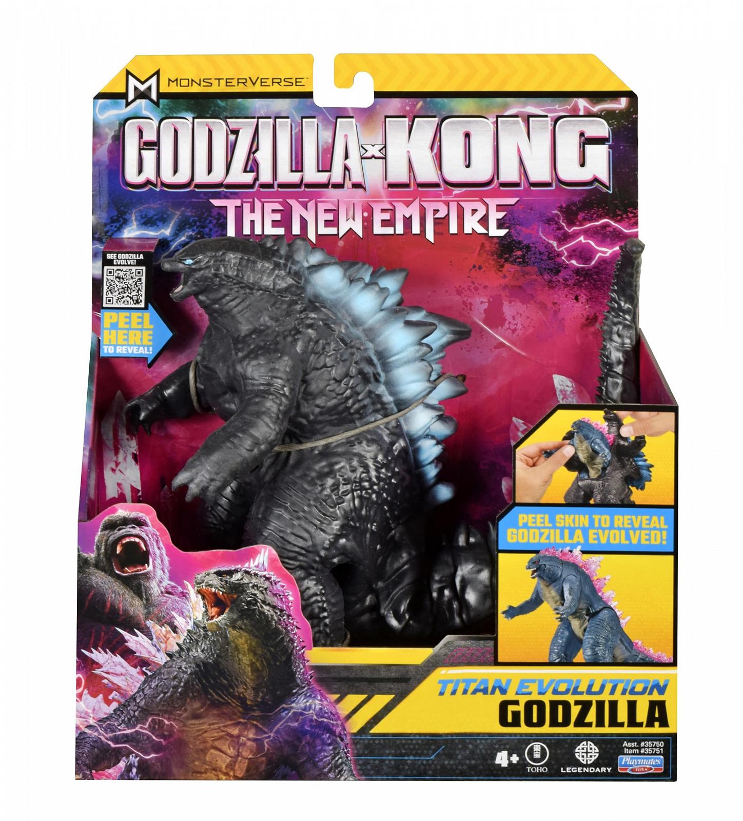 Фігурка Годзілла x Конг: Нова імперія, Titan Evolution Godzilla, 17,78 см, фото №1