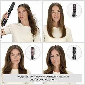 Фен-щітка BaByliss Perfect Finish AS126E 1000 Вт Black synthetic.ua - Фото 1