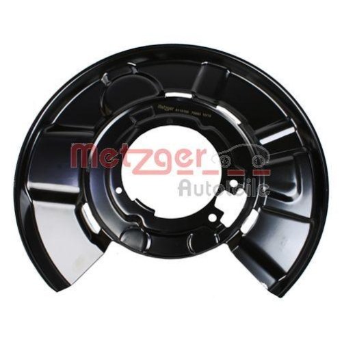 Захисний кожух гальмівного диска METZGER GREENPARTS 6115155 для BMW задня вісь зліва, фото №2 Захисний кожух гальмівного диска METZGER GREENPARTS 6115155 для BMW задня вісь зліва, фото №2