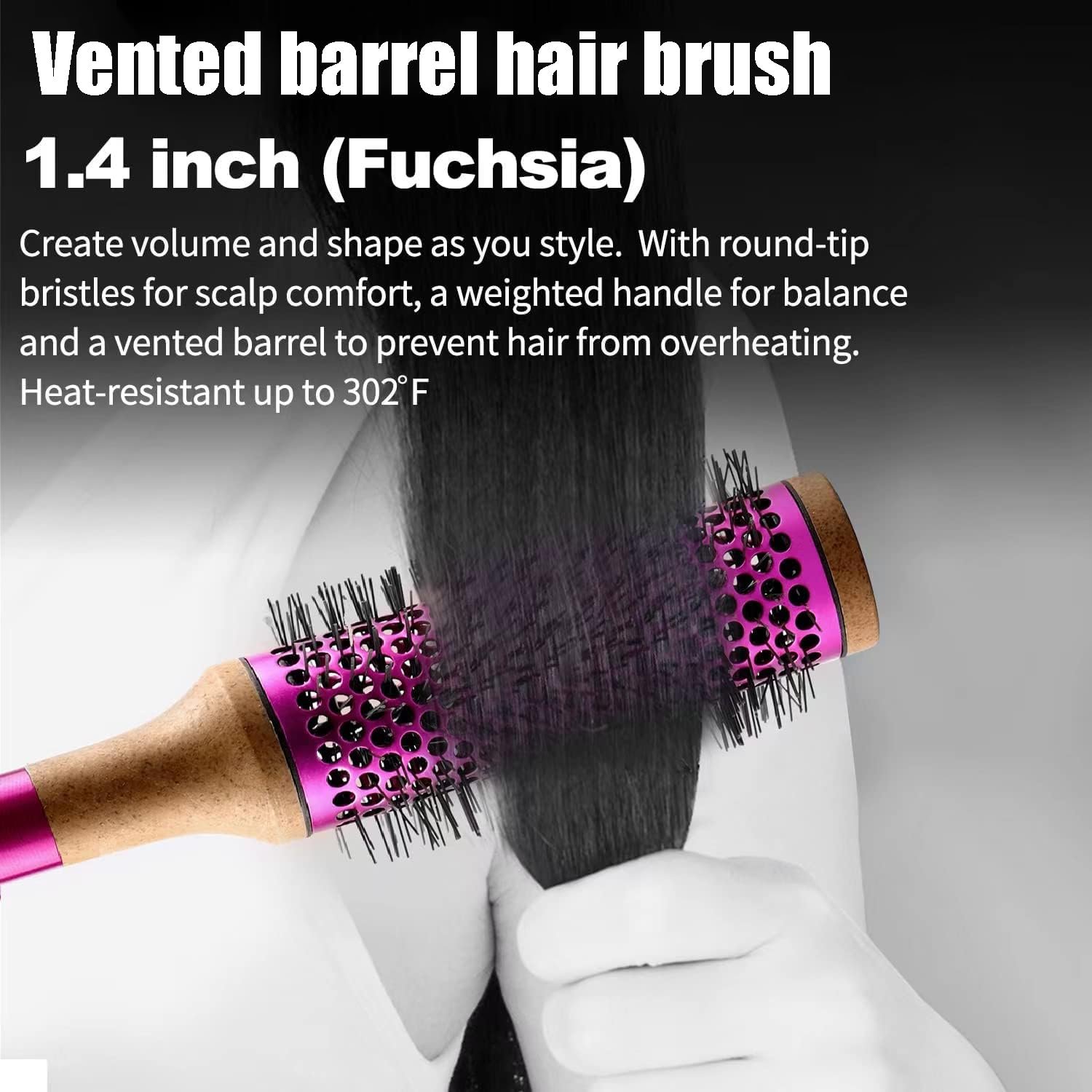 Щітка для волосся 35 мм, вентильована, для фена Dyson Supersonic, для прямого, хвилястого та кучерявого волосся, фото №4