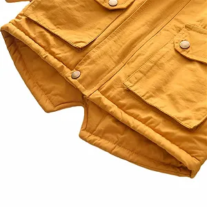 Куртка amropi для мальчиков с меховым капюшоном Зимняя synthetic.ua - Фото 1