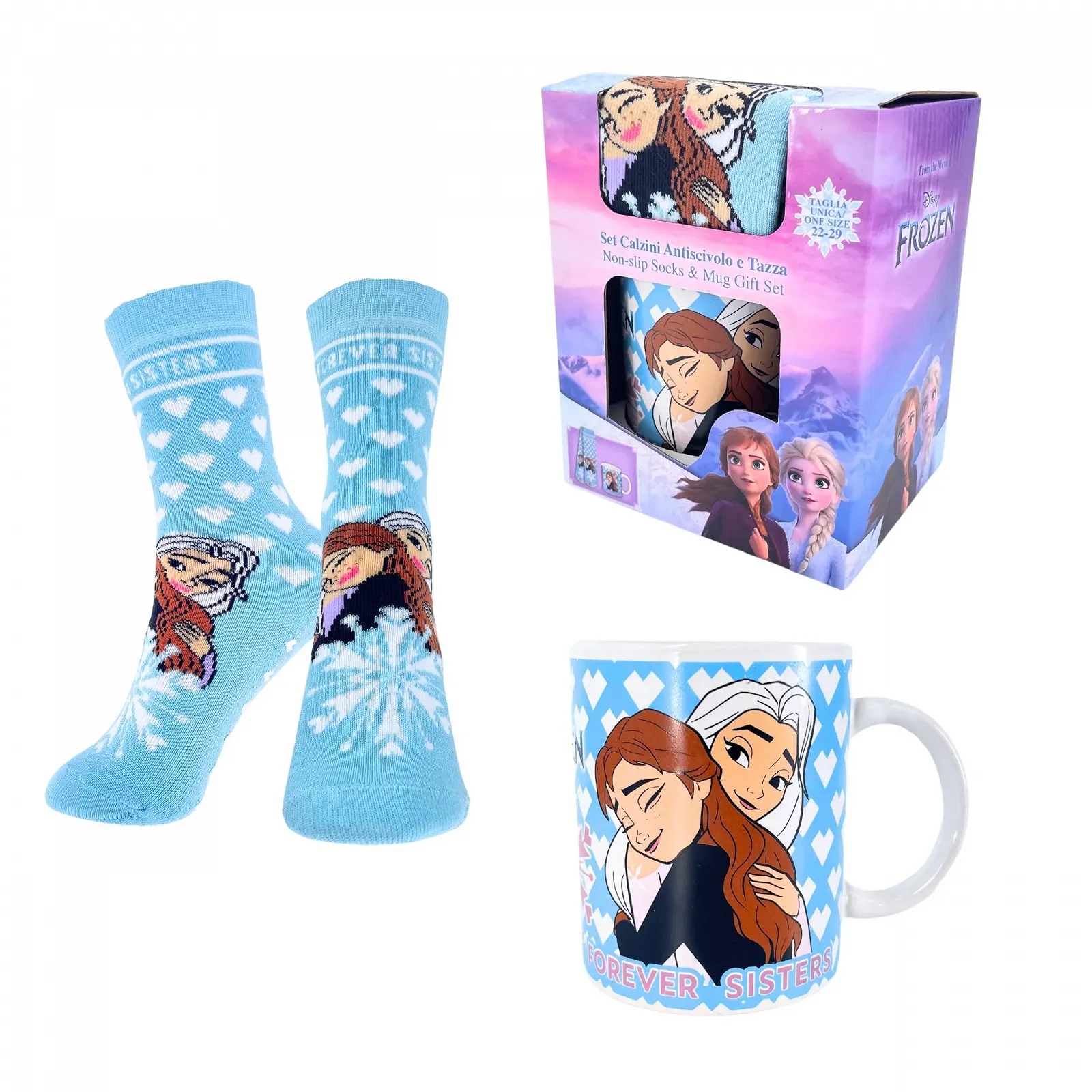 Набір: Кружка Disney Elsa з шкарпетками, керамічна кружка, нековзкі бавовняні шкарпетки, фото №1 Набір: Кружка Disney Elsa з шкарпетками, керамічна кружка, нековзкі бавовняні шкарпетки, фото №1