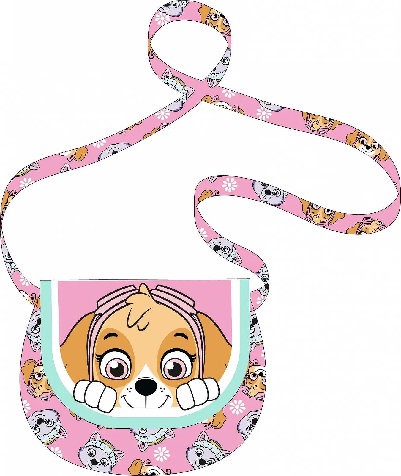 Бейсболка Paw Patrol Skye для девочек солнцезащитная размер 52 54, фото №3