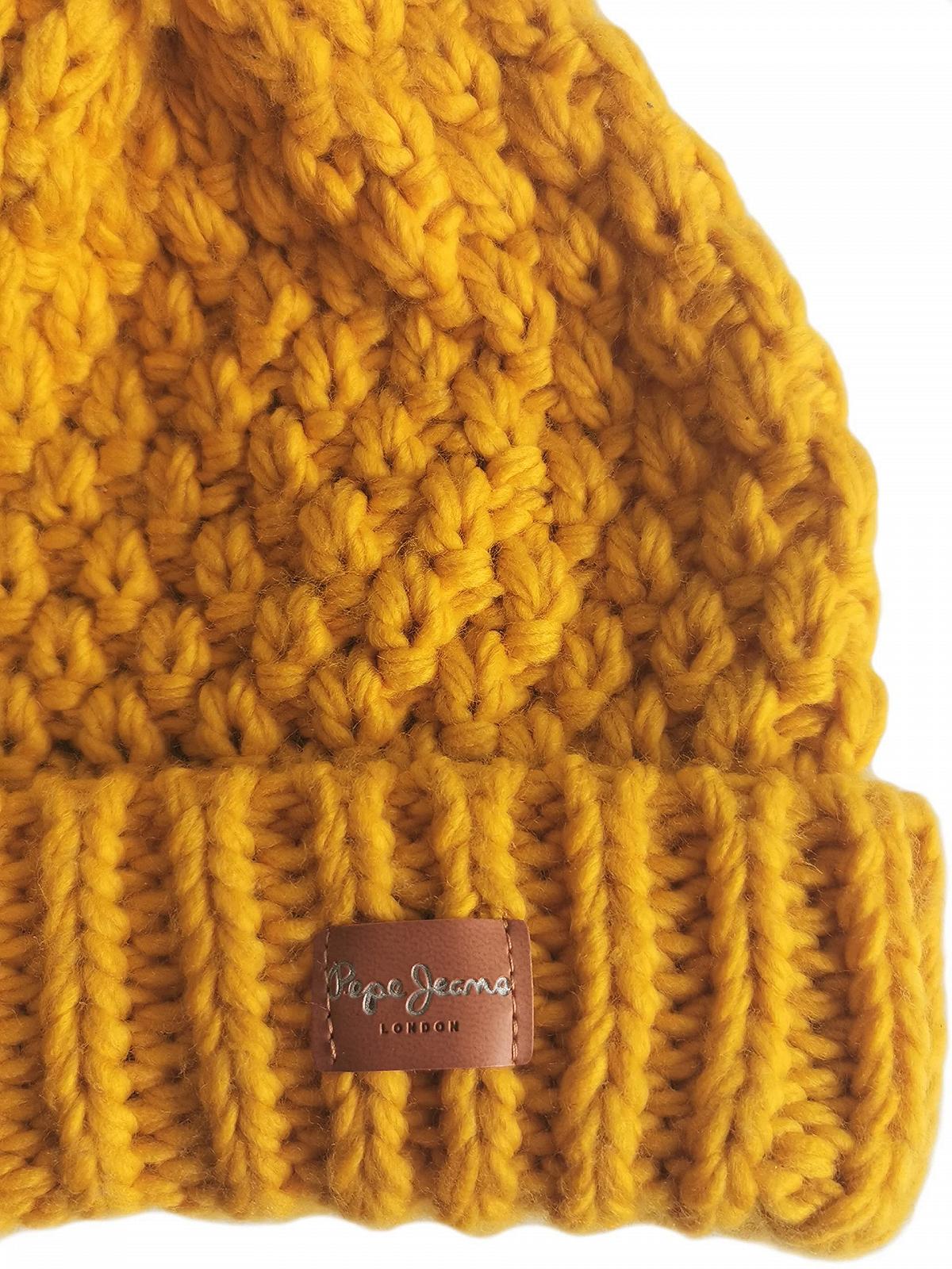Шапка Pepe Jeans Megara Junior Желтый PG040178 M Siena, фото №2