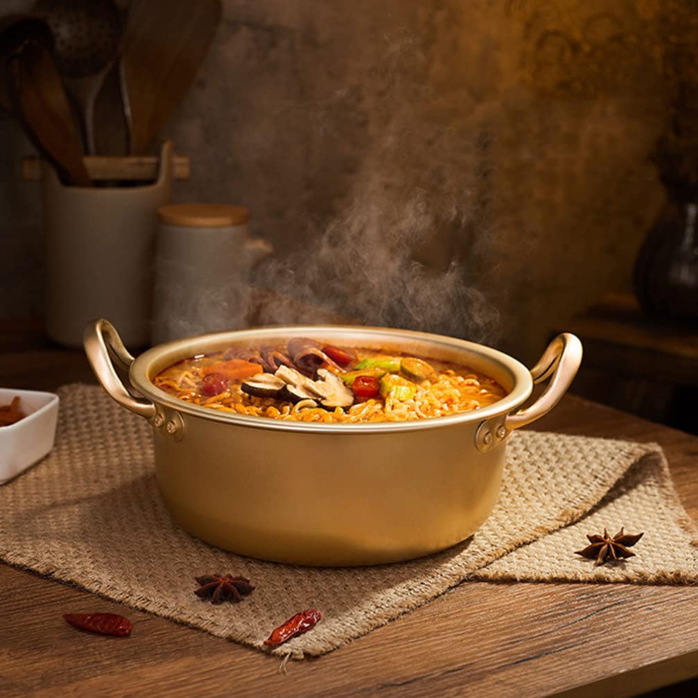 Каструля Kichvoe Ramen з Кришкою Алюмінієва для Кухні Із Ручкою 16 см, фото №5