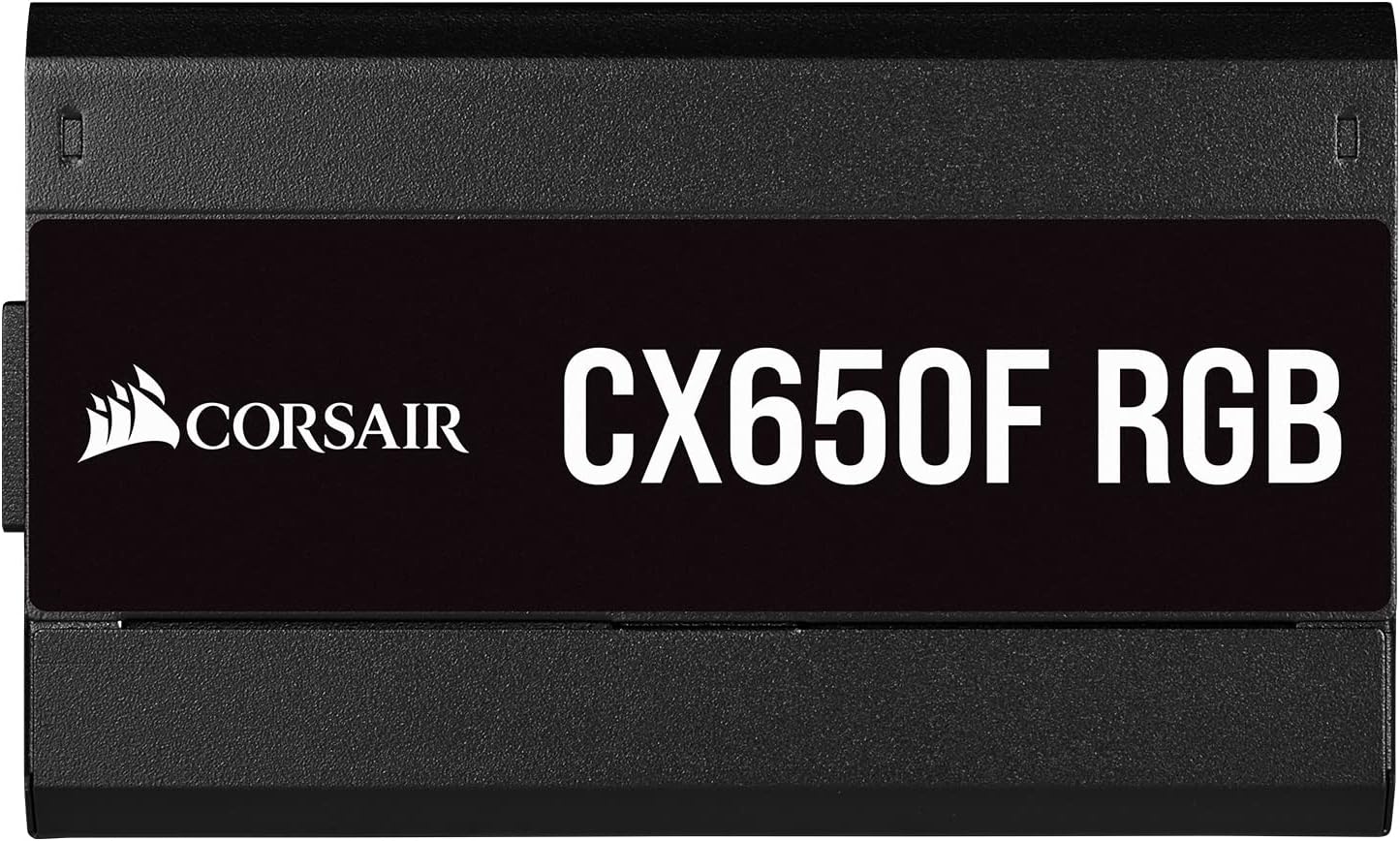 Блок живлення Corsair CX Series CX650F RGB 650W 80 Plus Bronze Black , фото №2