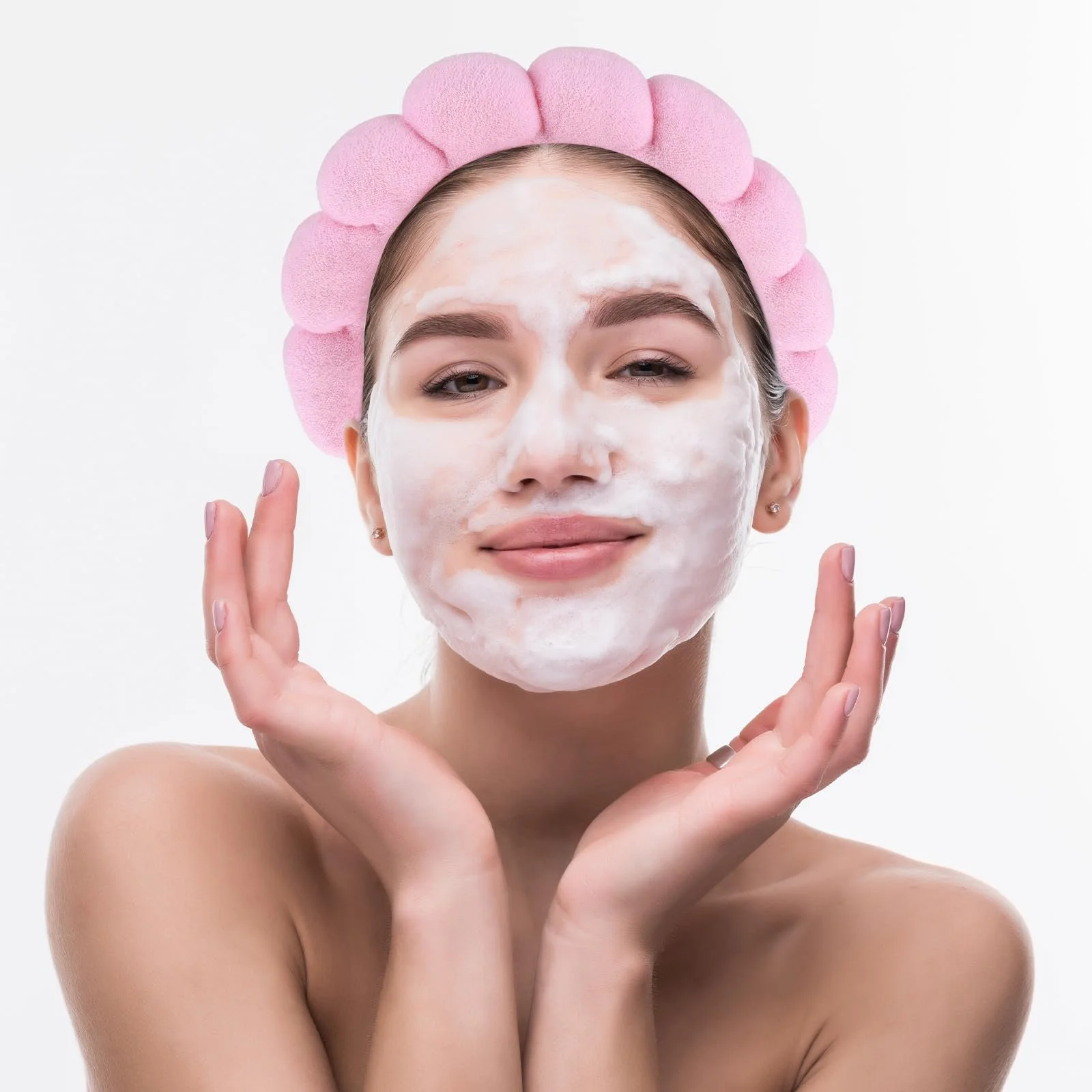 Обруч рожевий та чорний, фото №4