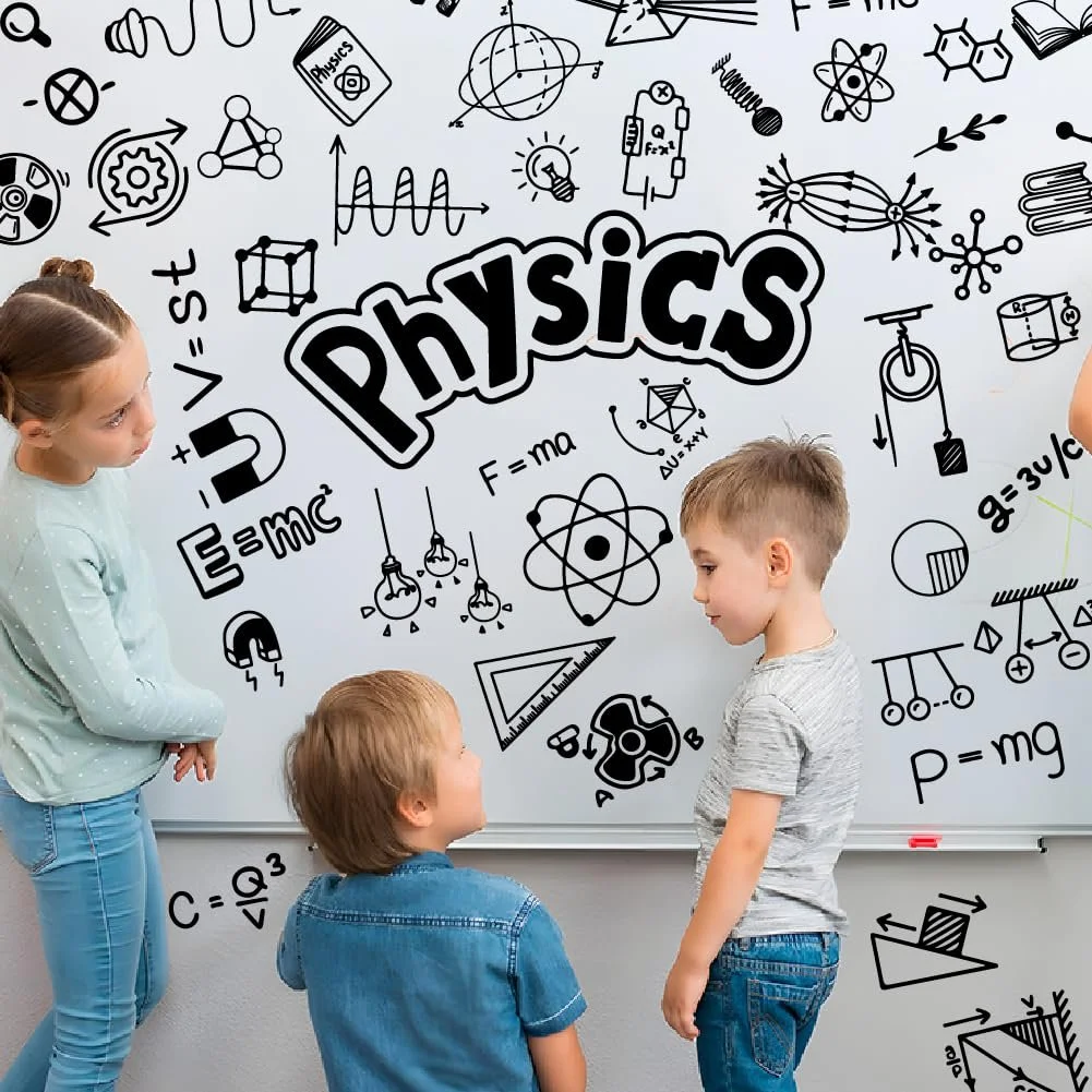 Наклейка на стіну SUPERDANT Physics Elements Вінілова, фото №4 Наклейка на стіну SUPERDANT Physics Elements Вінілова, фото №4