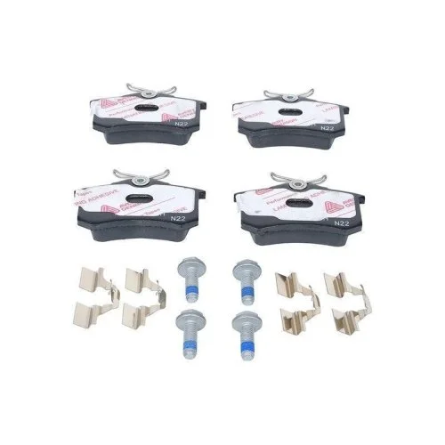 Комплект тормозных колодок дискового тормоза ATE Ceramic 13.0470-2894.2 для SEAT SKODA VAG, фото №2