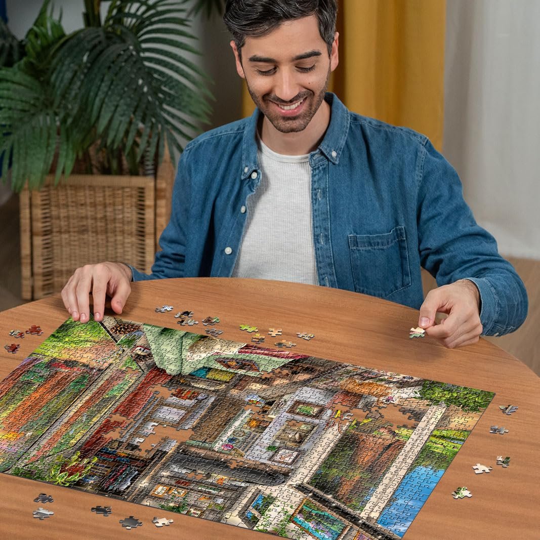 Пазл Ravensburger 2D Domek w Lesie 1000 деталей, фото №4