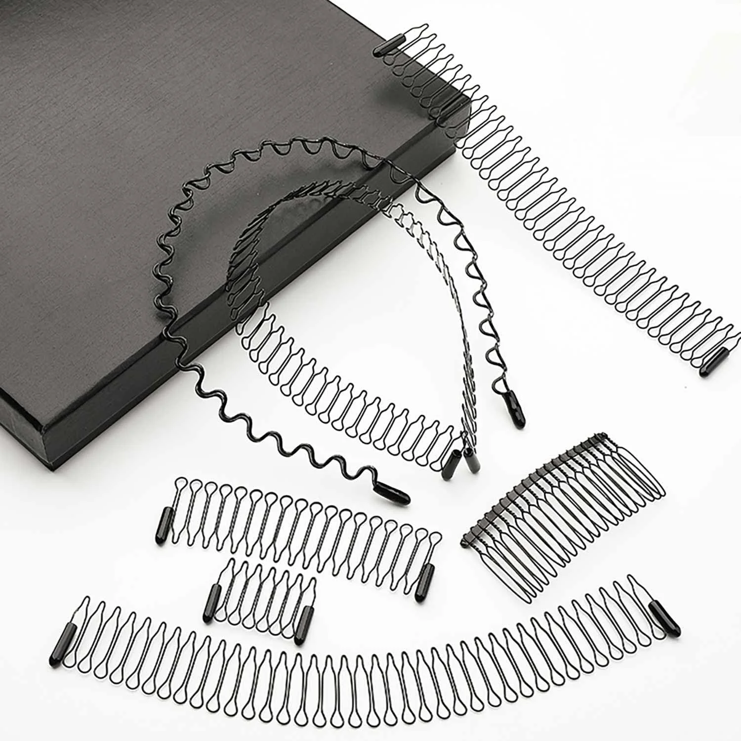 Жіночий обруч для волосся з кліпсами, 4 шт., фото №8