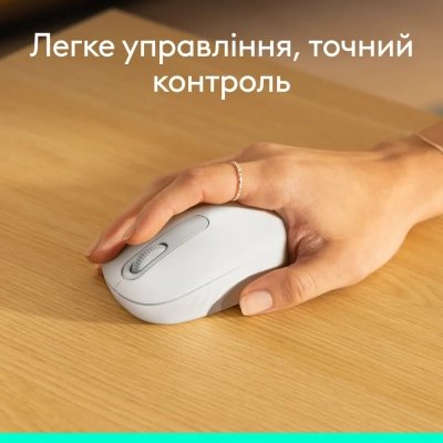 Мышка Logitech M196 Bluetooth Off-White (910-007460), фото №9