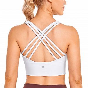 Спортивный бюстгальтер CRZ YOGA Longline Women's без косточек с вкладышами Wirefree Yoga Crop Tops - Фото 1