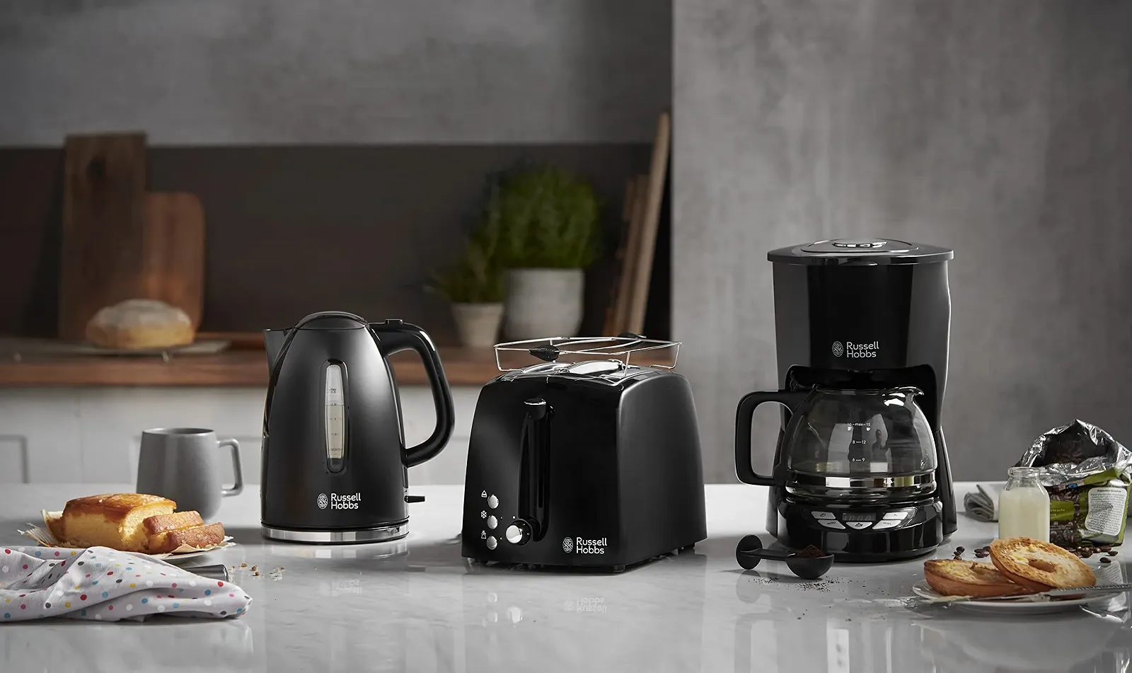 Тостер Russell Hobbs Textures + 22601-56, 2 слоти, 850 Вт, чорний, фото №8