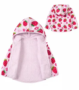 Куртка з капюшоном Goodstoworld для дівчаток synthetic.ua - Фото 1